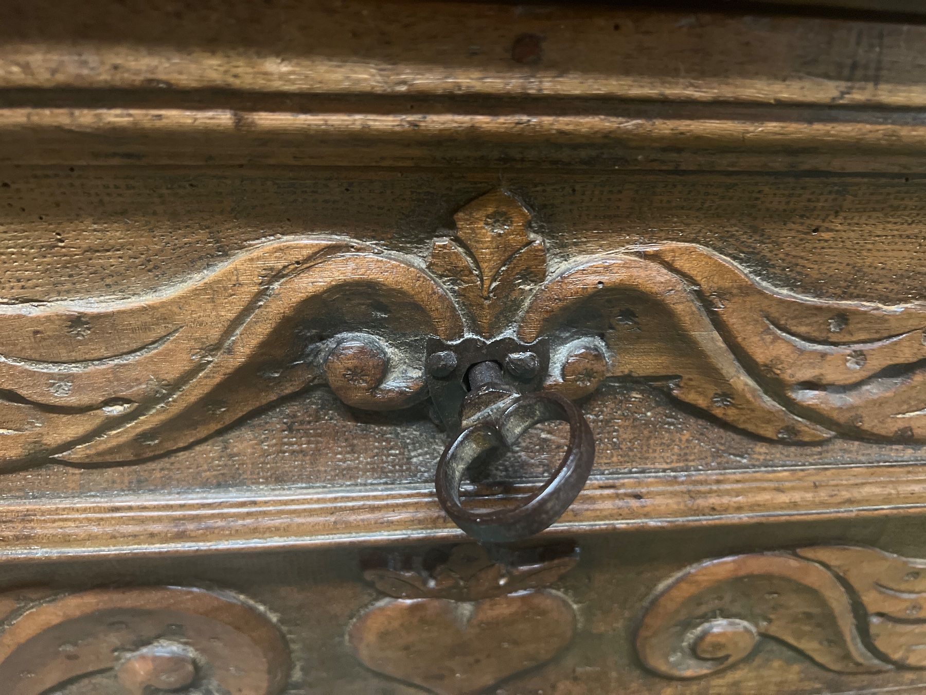Cassapanche: Grosse antike Barock Truhe 18J. – Usato da Rorschach venduto da TimelessTrading 2