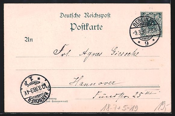 Cancelleria postale: Litho Berlin, Schlossbrunnen mit Besuche – Usato da Berlin venduto da bartko-reher 1