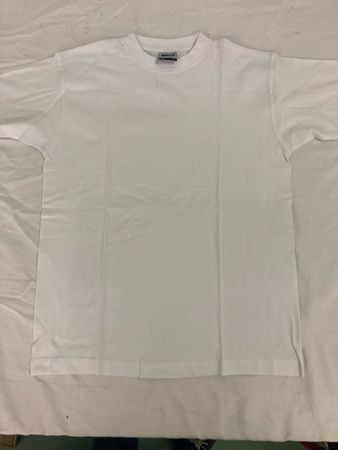Rundt-Heavy T-Shirt Weiss Grösse S Neu