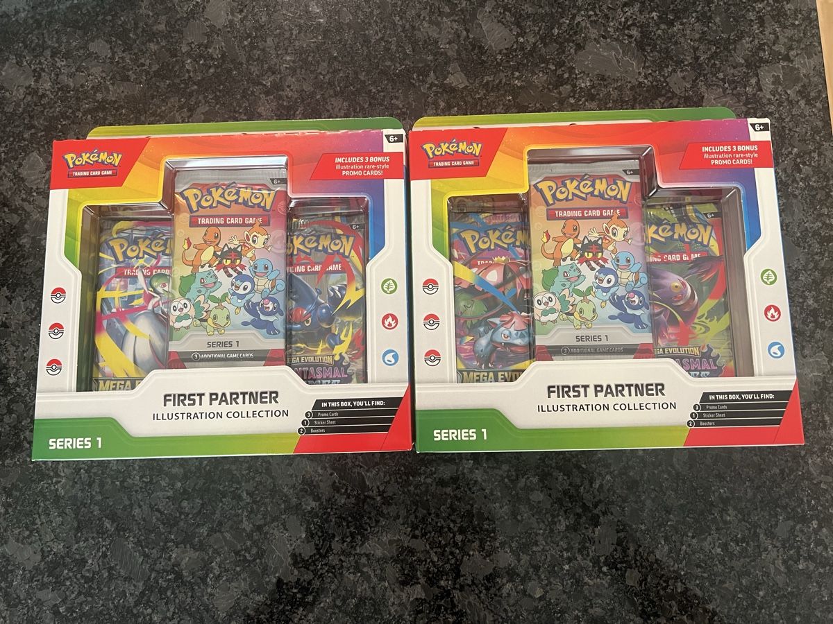 Pokémon Carte collezionabili: Pokemon First Partner Series 1 - EN 2er Pack – Nuovo e nell'imballaggio originale da Luzern venduto da LuzernTCGLab