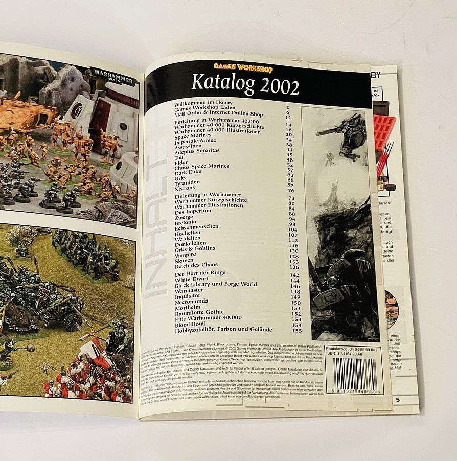 Bücher: Games Workshop Gesamtkatalog 2002 Warhammer gebraucht – Gebraucht aus Duggingen von nad_6yzh 1