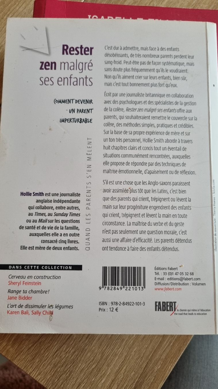 Libri: 3 livres - Relations Parents - Enfants – Usato da Corbeyrier venduto da Lalaland99 1