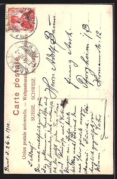 Cartes postales: AK Basel, Passanten am St. Johanntor – D'occasion à Berlin par bartko-reher 1