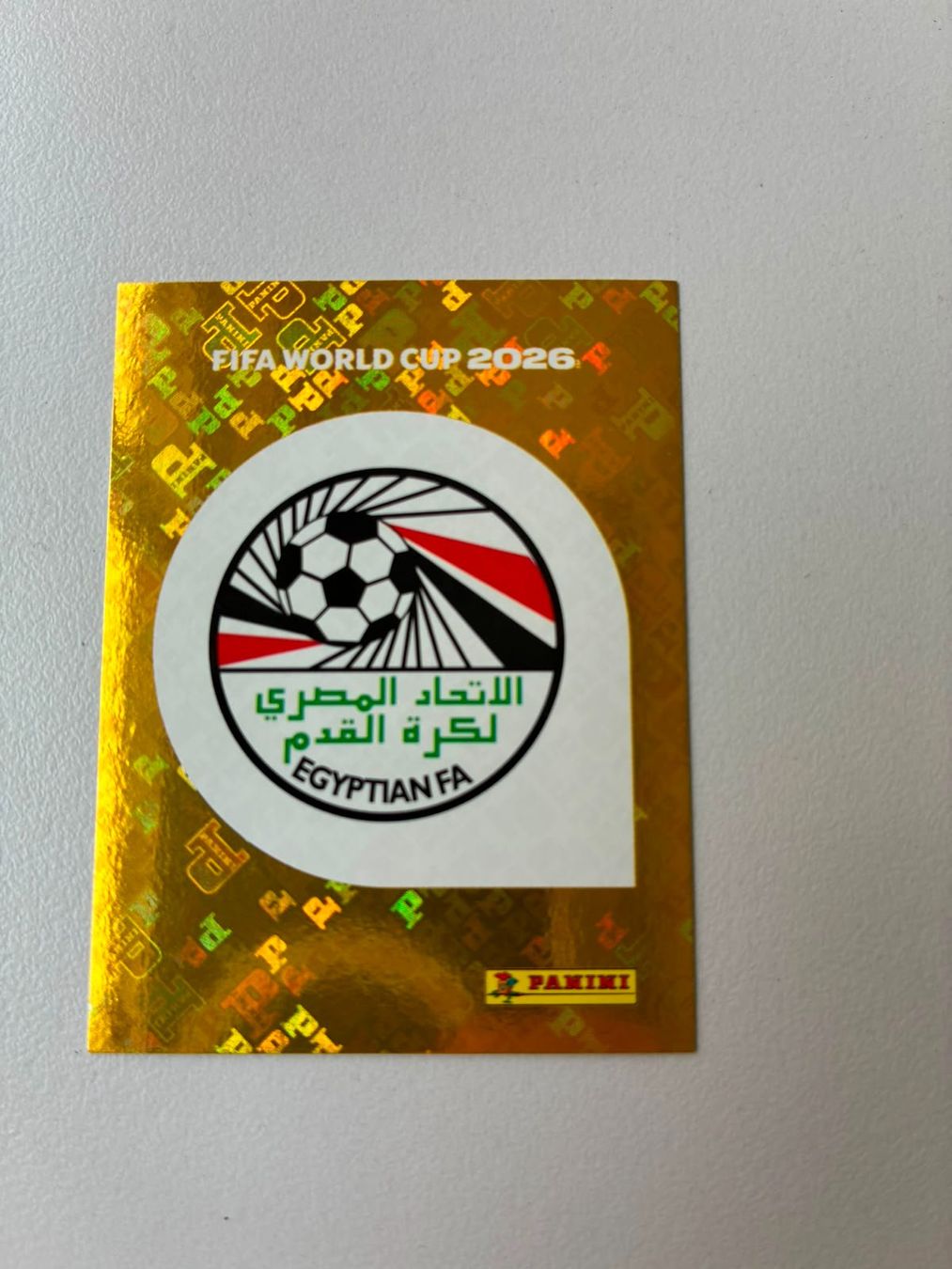 Panini Carte collezionabili: Carte panini 2026 - EGY 1 – Nuovo (secondo la descrizione) da La Neuveville venduto da Ibo2300