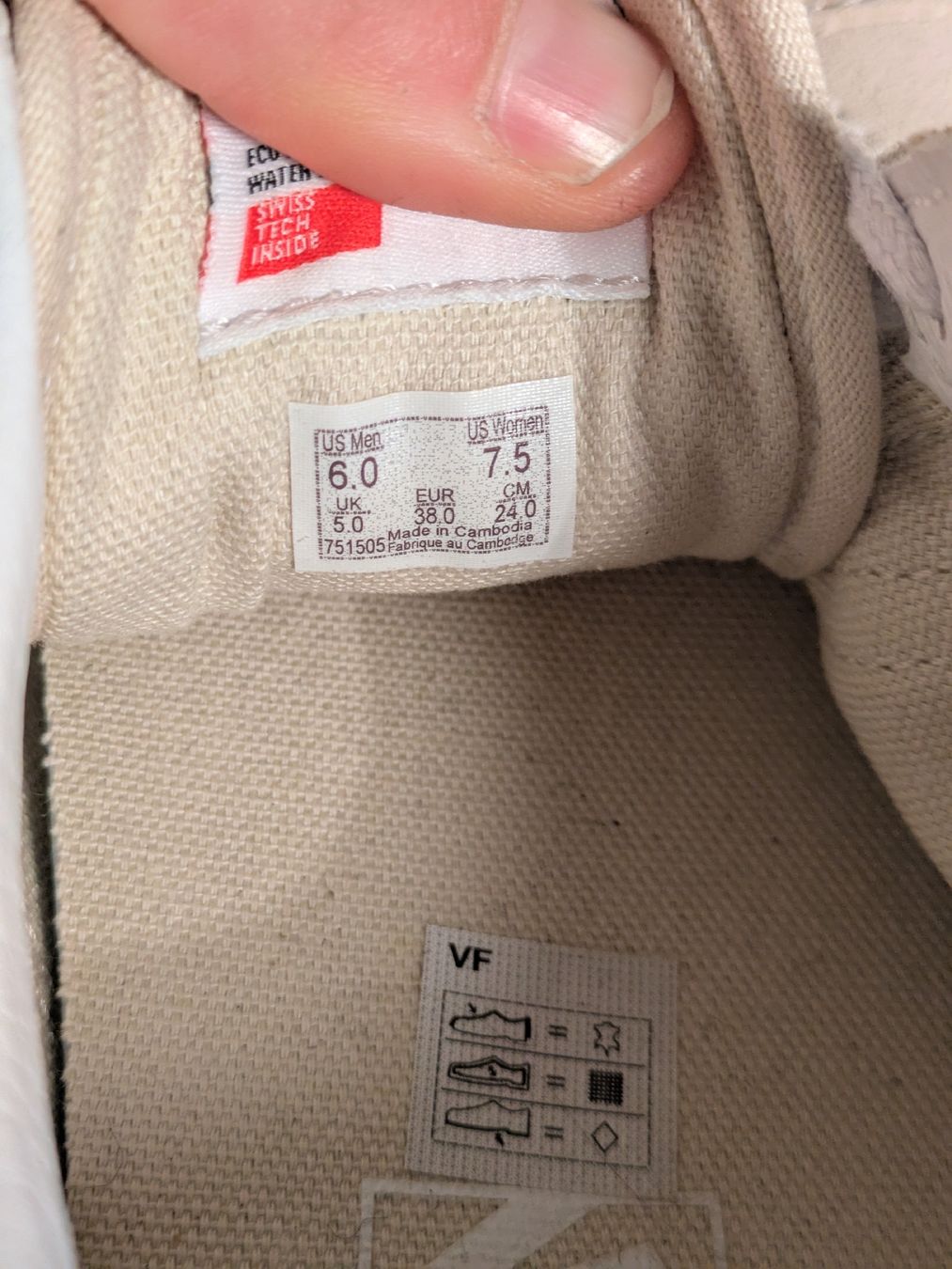 Vans Chaussures femmes: Vans Wildleder beige, Grösse 38 – Neuf (Voir description) à Schwyz par Magdalena86 3