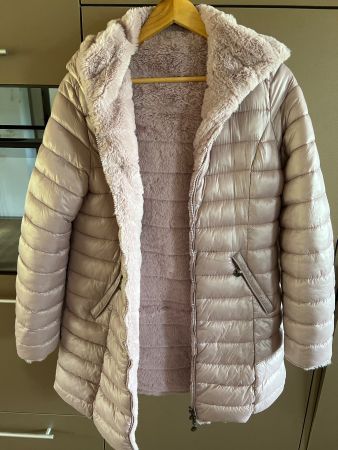 Winterjacke Daunenjacke Wendejacke Rosa Grösse 38/M Top