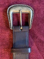 Original Escada, Ledergürtel mit Nieten
