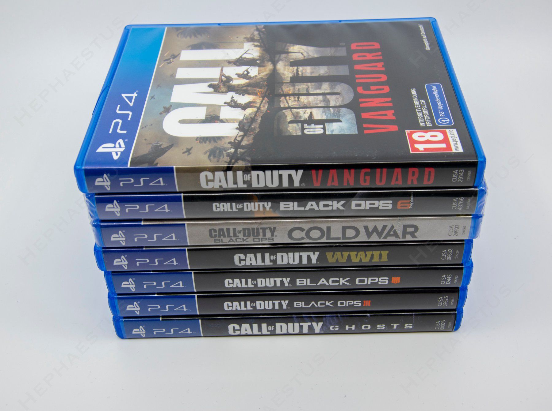 7x PS4 - Call of Duty Black Ops 6, 4, III, Cold War Bundle (Gebraucht ...