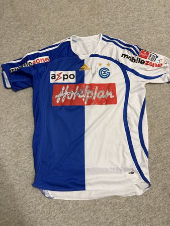 GCZ Matchworn Trikot Ricardo Cabanas 