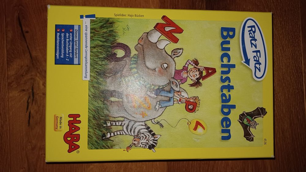 Buchstaben Ratzfatz Haba (Gebraucht) in Elfingen für CHF 5 – mit ...