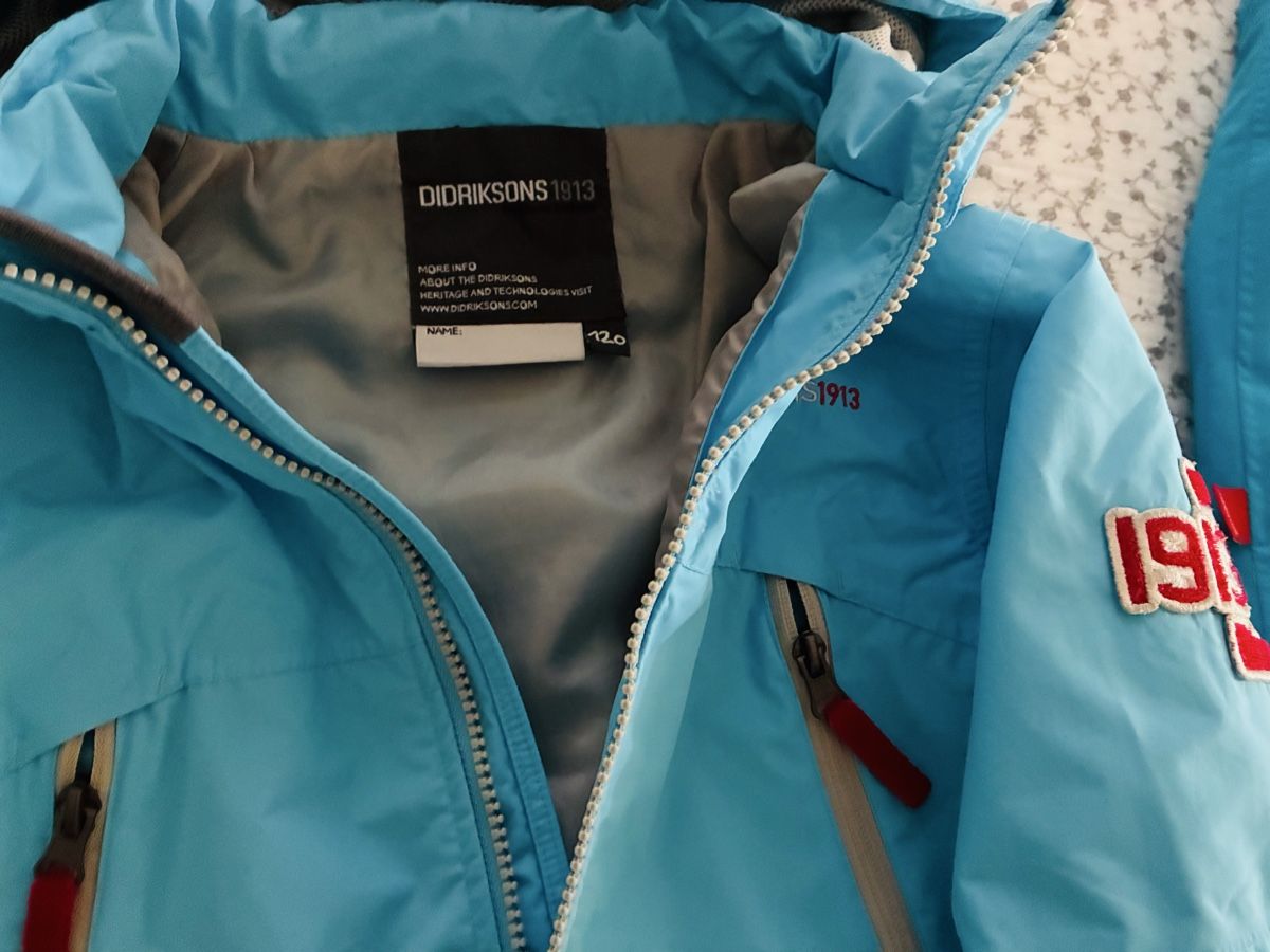 Didriksons Lotti di vestiti: Didrikson Regenjacke & Hose Gr. 120 – Nuovo (secondo la descrizione) da Scharans venduto da fil_ngr5 1