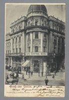 1902, BERLIN, CAFÉ CENTRAL HÔTEL, R!UCKS. RASIERKL.-0 LUZERN