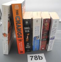 6 English Books, Nora Roberts, Silva, Miller, Gould, Nr. 78b