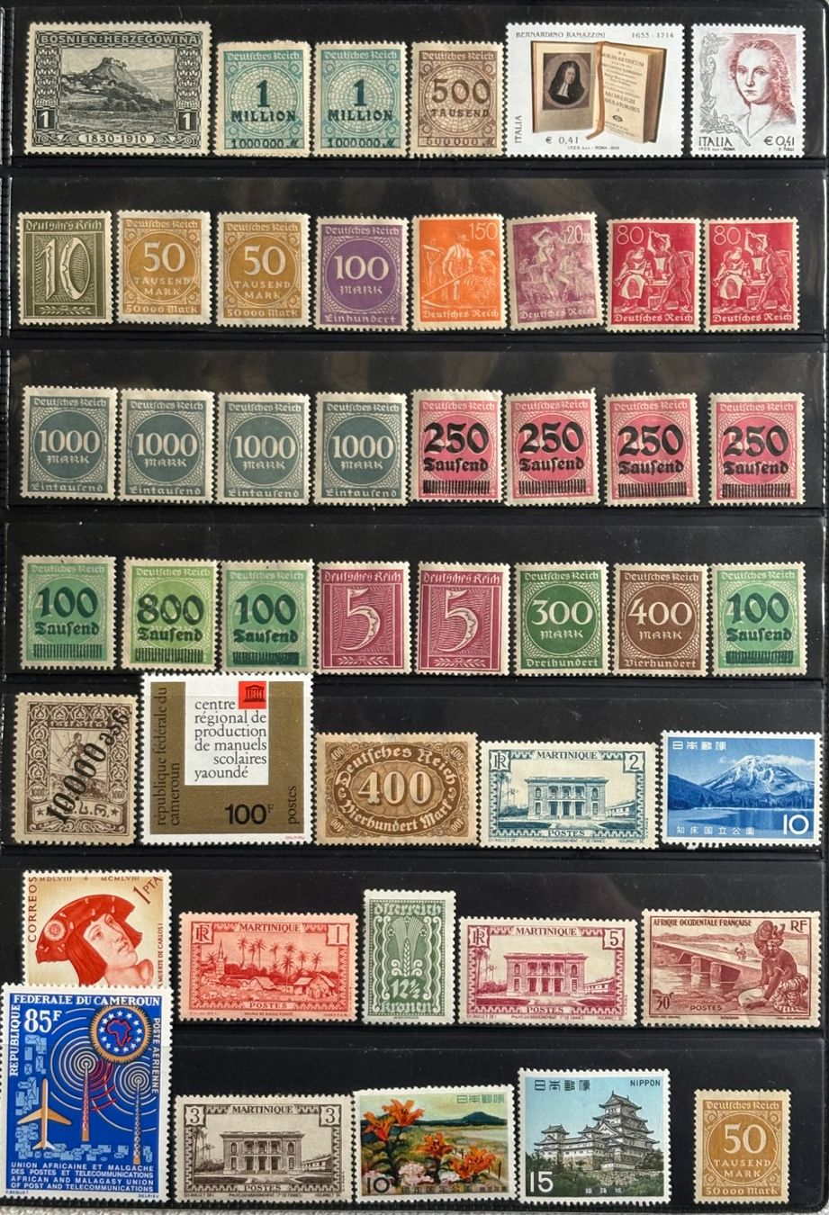 Alle Briefmarken: LOT BRIEFMARKEN INTERNATIONAL – Gebraucht aus Ostermundigen von Wyatt-Earp