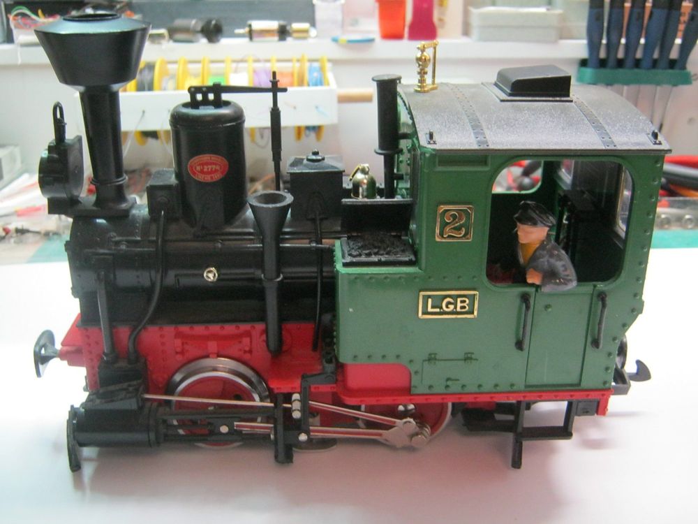 LGB 20753 Locomotive à vapeur DR BR99 5001 – Digital Sonore & fumigène