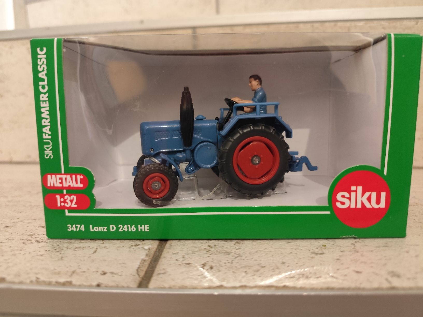 Siku Modellini d'auto: Siku Lanz D2416 HE – Nuovo e nell'imballaggio originale da Schmitten FR venduto da kompost02