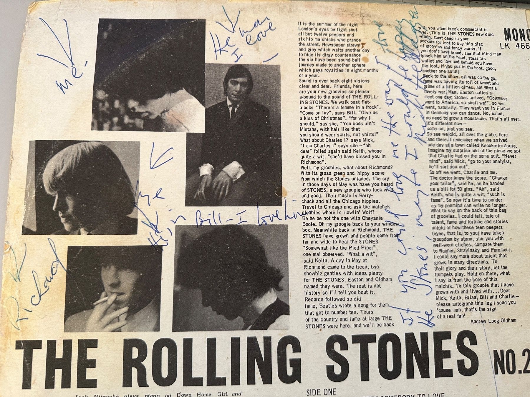 Dischi in vinile: Schallplatte Rolling Stones mit Unterschrift Mick Jagger – Usato da Wohlen AG venduto da Richi_03 3