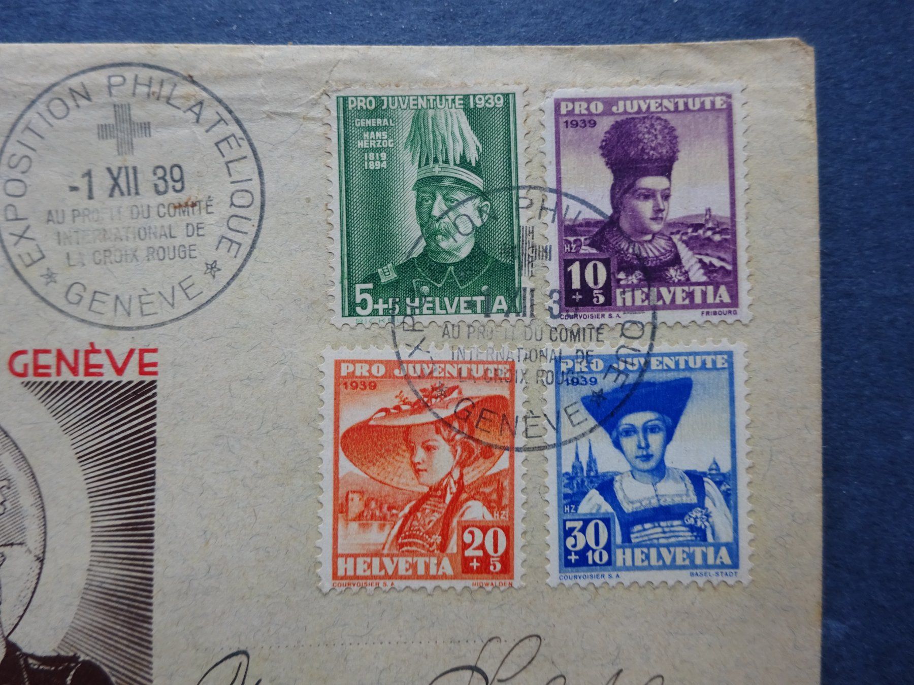 Alle Briefmarken: 1939 Pro Juventute FDC Illustriert - SELTEN – Gebraucht aus Appenzell-Steinegg von adi1975 2