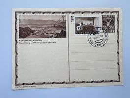 1938 Postkarte Kärnten, Tag der Legion