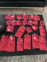 24 handgefertigte Adventssäckli