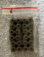 Lego 6 x Brick, Modified 2 x 2 with Channels and Axle Hole