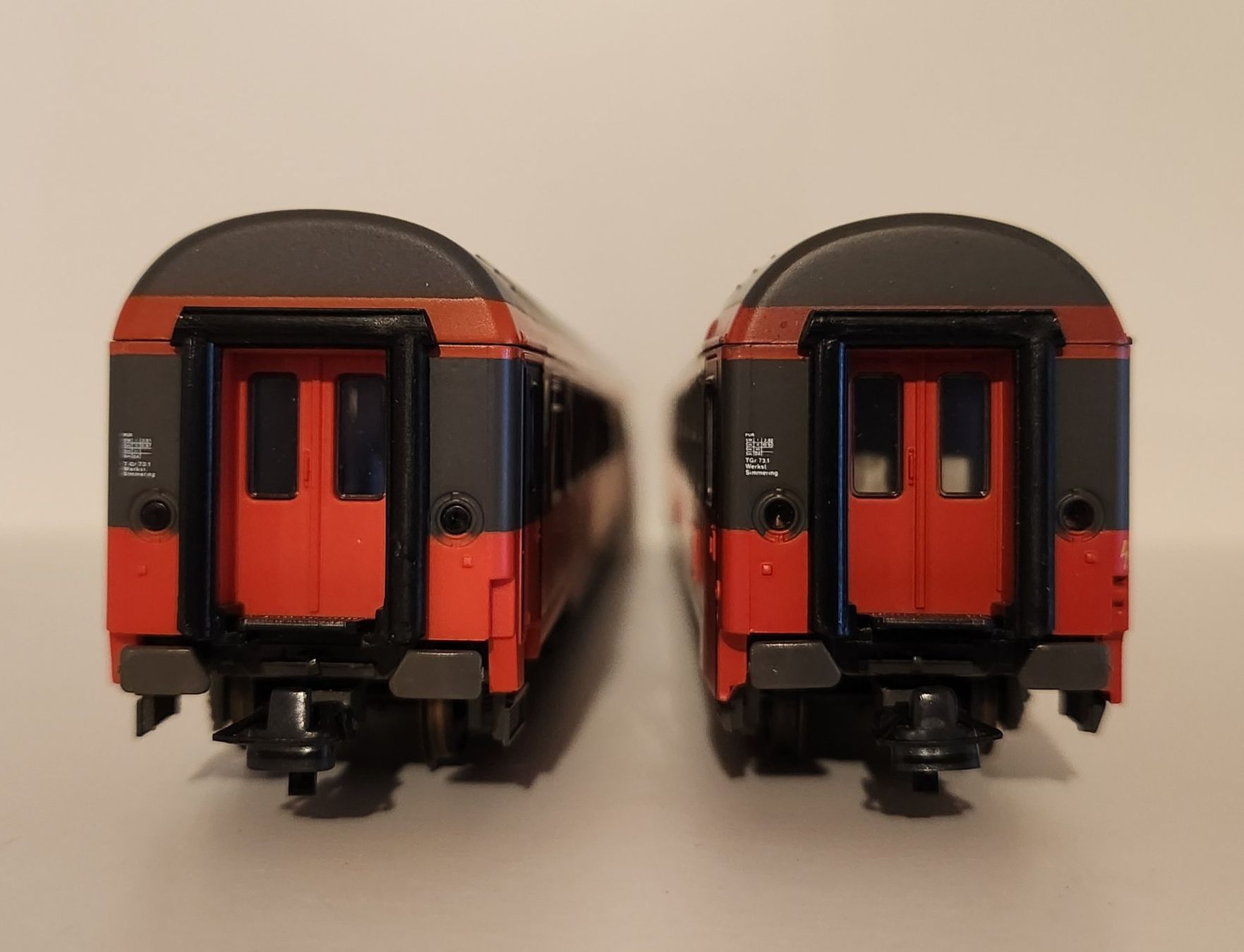 Roco Modellini di ferrovie: Roco ÖBB WRmz & BDmz, DC H0 – Usato da Wittenwil venduto da ced_q8j7 2