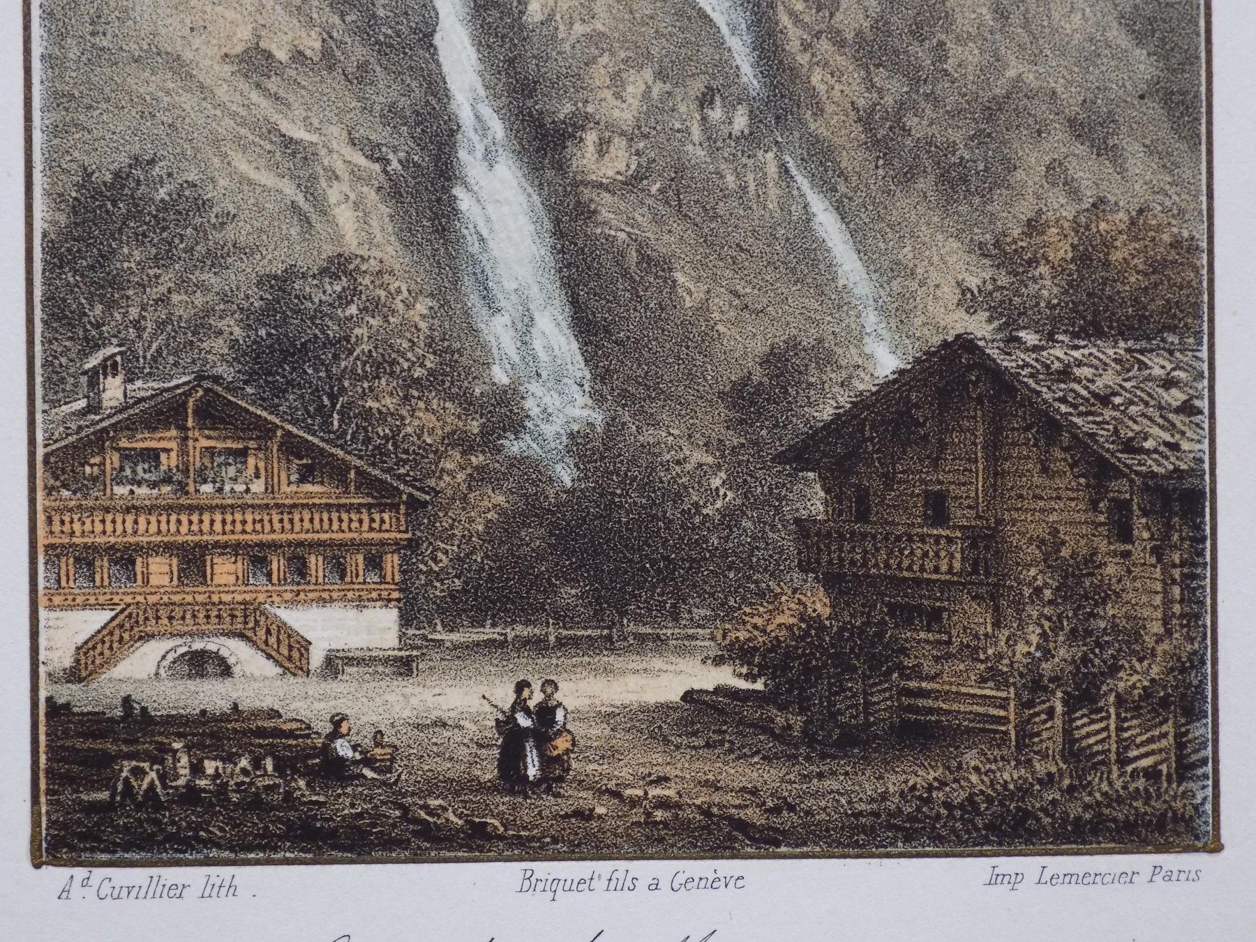 Incisioni: Cascades de Meiringen – Usato da Risch venduto da Rischli15 3