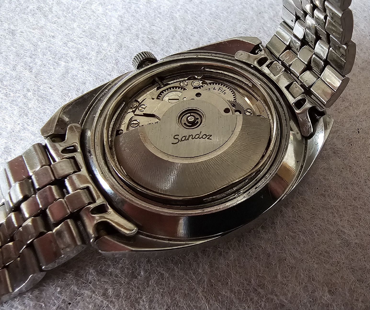 Sandoz Uhren: SANDOZ Automatic Swiss Made Elegante Herrenuhr – Gebraucht aus Speicher von Swisswtch 7