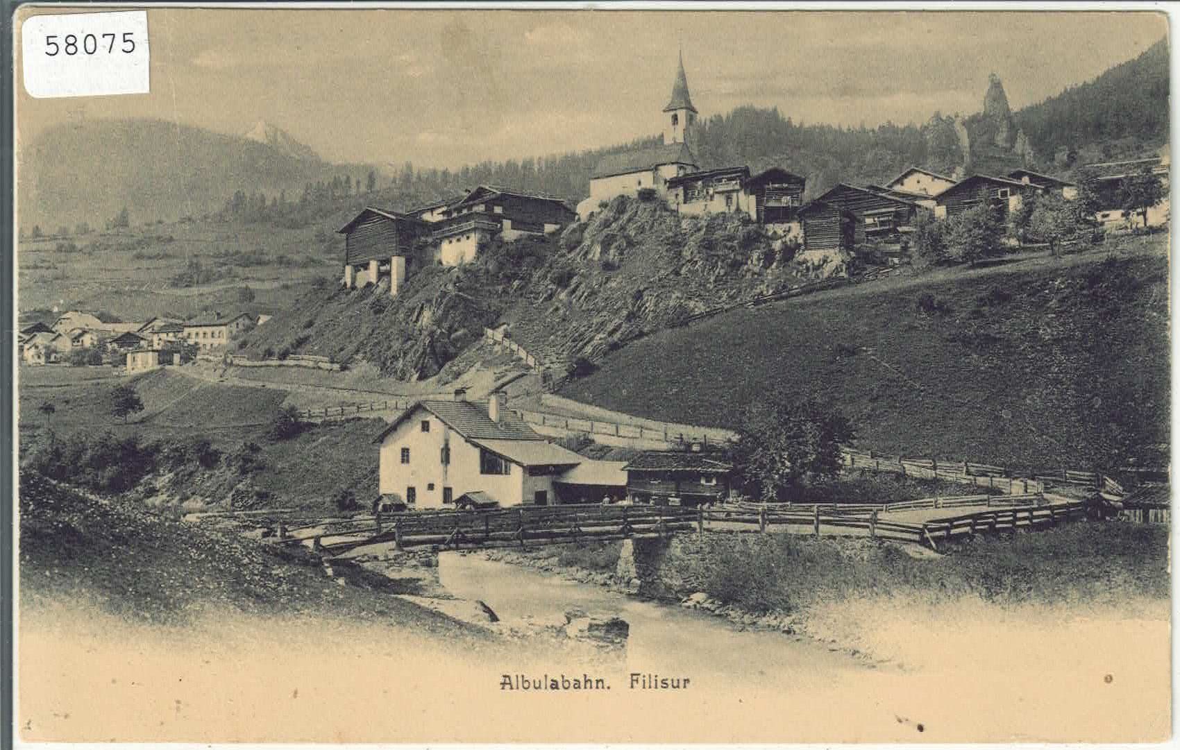 Cartoline postali: Albulabahn - Filisur – Usato da Ettingen venduto da Kartenplanet