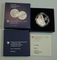 Swissmint 20 Fr. Gedenkmünze 2020, Feuerwehrverband