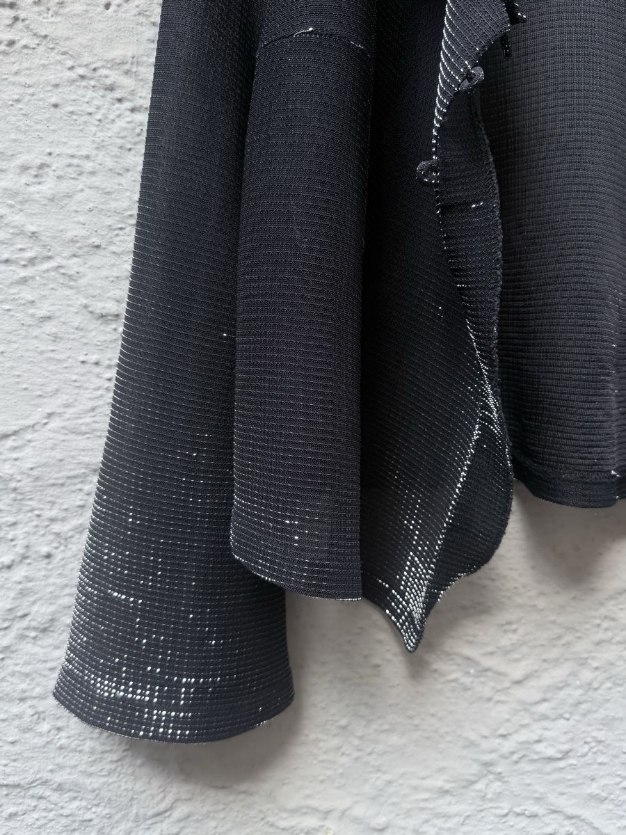 Vestes: vintage Damen Bluse oder Blazer schwarz Grösse S – D'occasion à Siebnen par koschitoschi 1