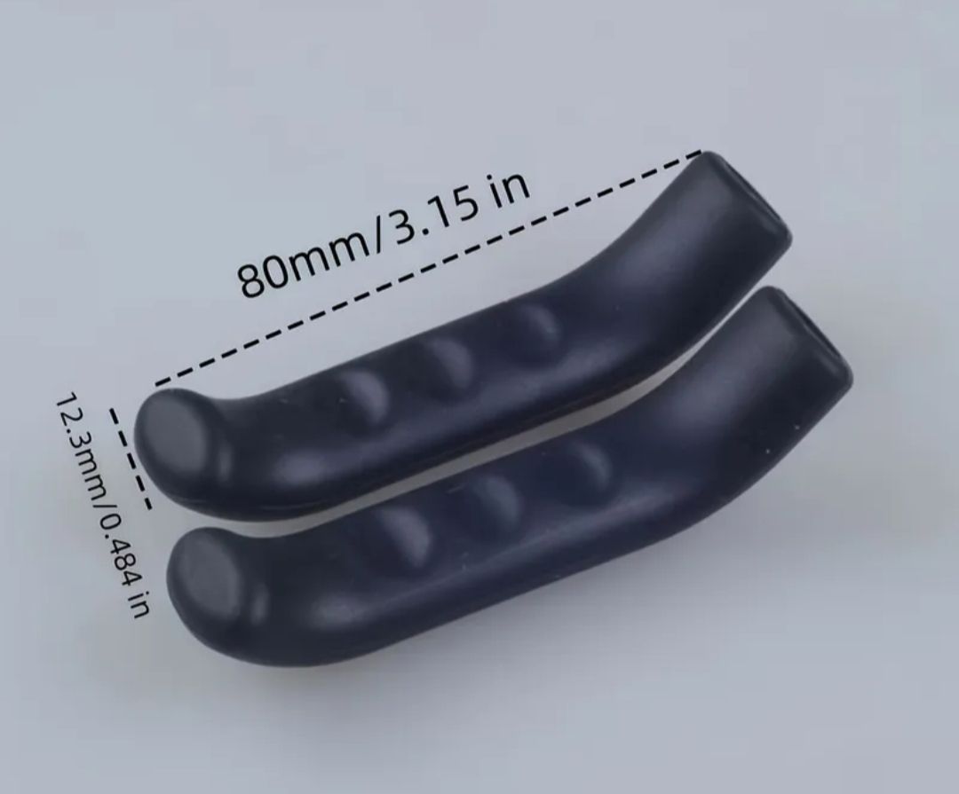 Tutti i ricambio per moto: 2 Stk. Silikon Bremsgriff Schutzhüllen – Nuovo e nell'imballaggio originale da Hochdorf venduto da b1.p 2