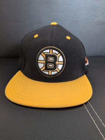 Boston Bruins Cap NHL schwarz gelb 
