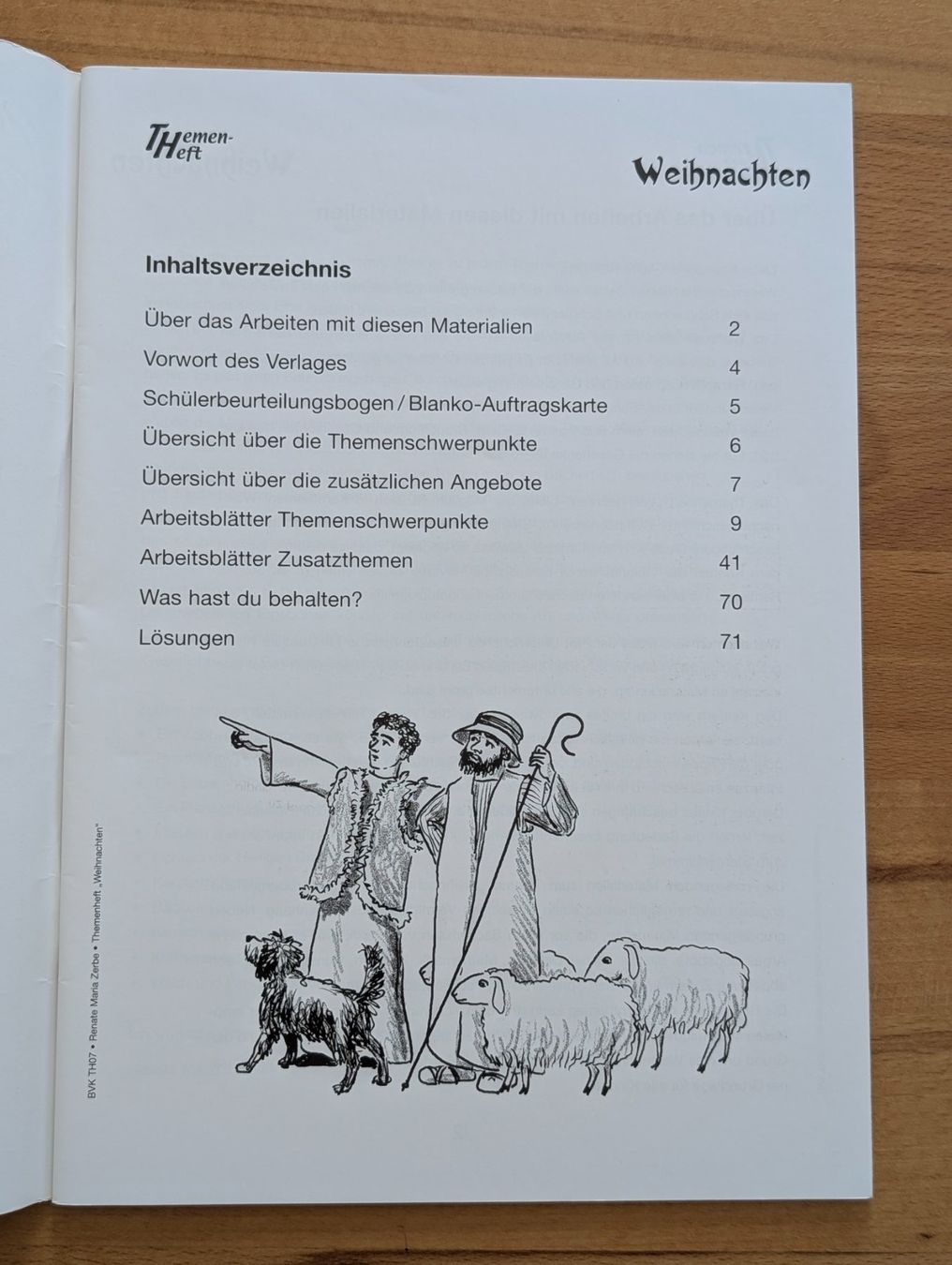 Riviste & Magazine: Themenheft Weihnachten /BVK – Usato da Weite venduto da Nur63 1