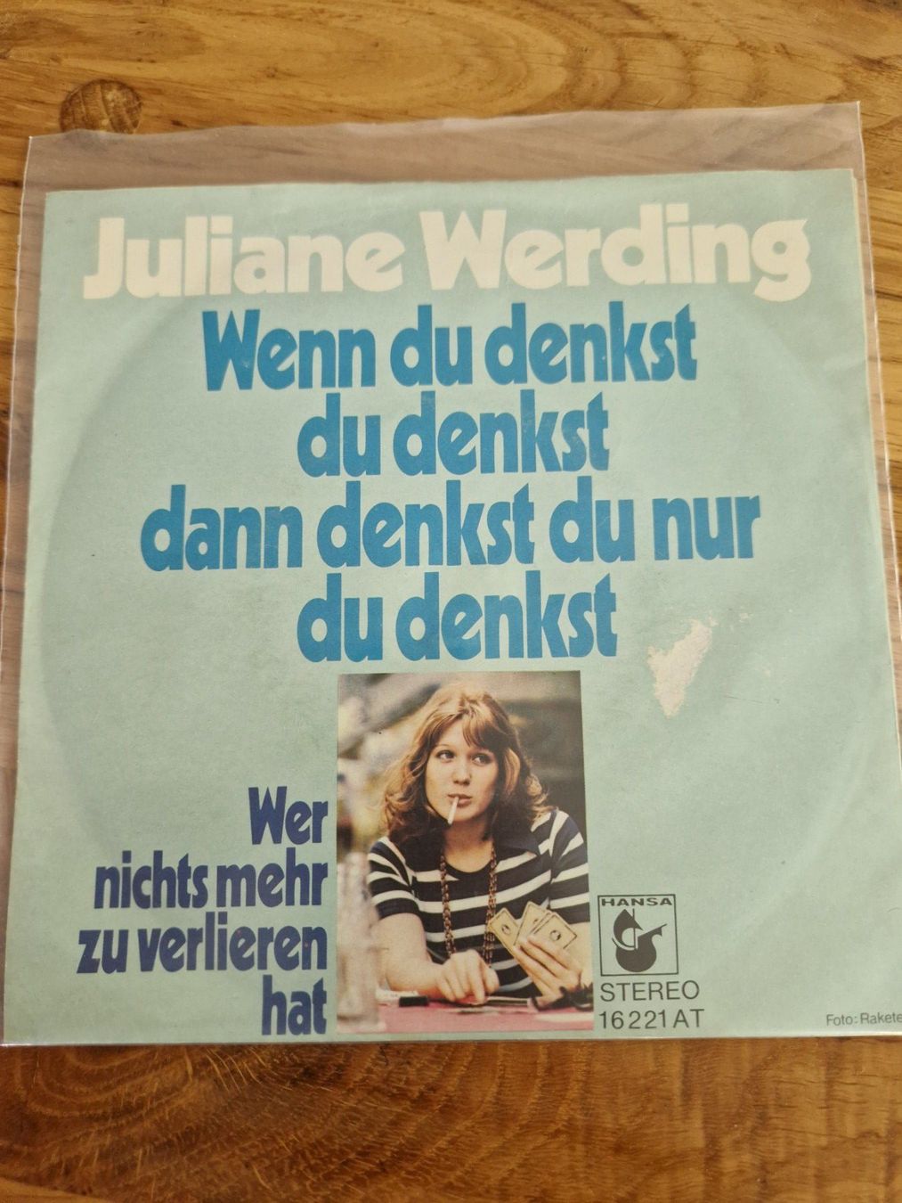 Dischi in vinile: Vinyl Single - Juliane Werding - Wenn du denkst – Usato da Sursee venduto da FKZ_13