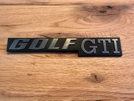 VW Golf GTI Emblem