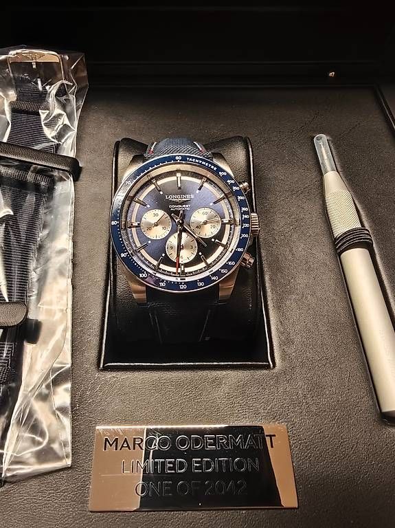 Longines Orologi: Longines Conquest Marco Odermatt Limited Edition – Usato da St. Gallen venduto da Deki35