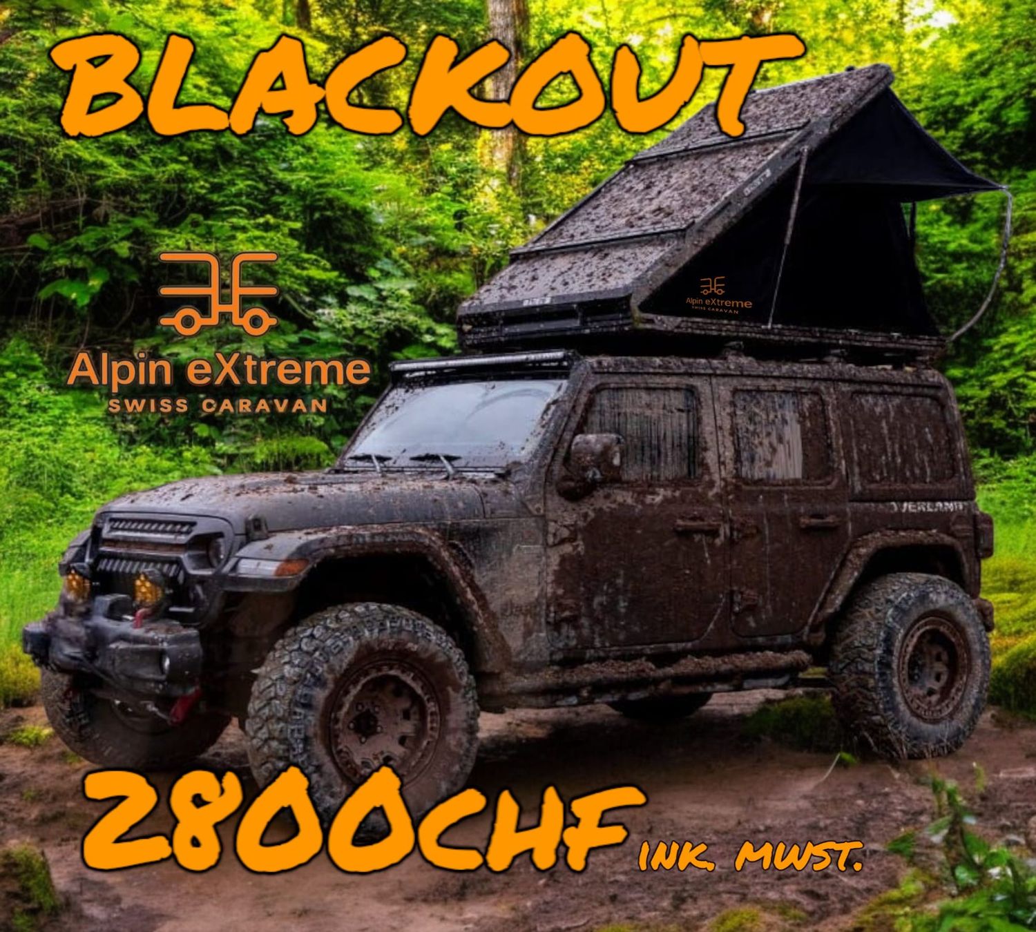 Tende : Dachzelt  Blackout – Nuovo e nell'imballaggio originale da Därstetten venduto da Alpin_eXtreme