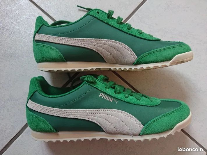 Puma Scarpe da donna: Puma AR Retro Low Grün Sneaker Gr. 37 – Nuovo e nell'imballaggio originale da Spreitenbach venduto da Opfikoner1 2