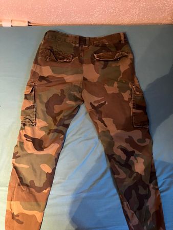 Camouflage Cargohose Größe 28/42