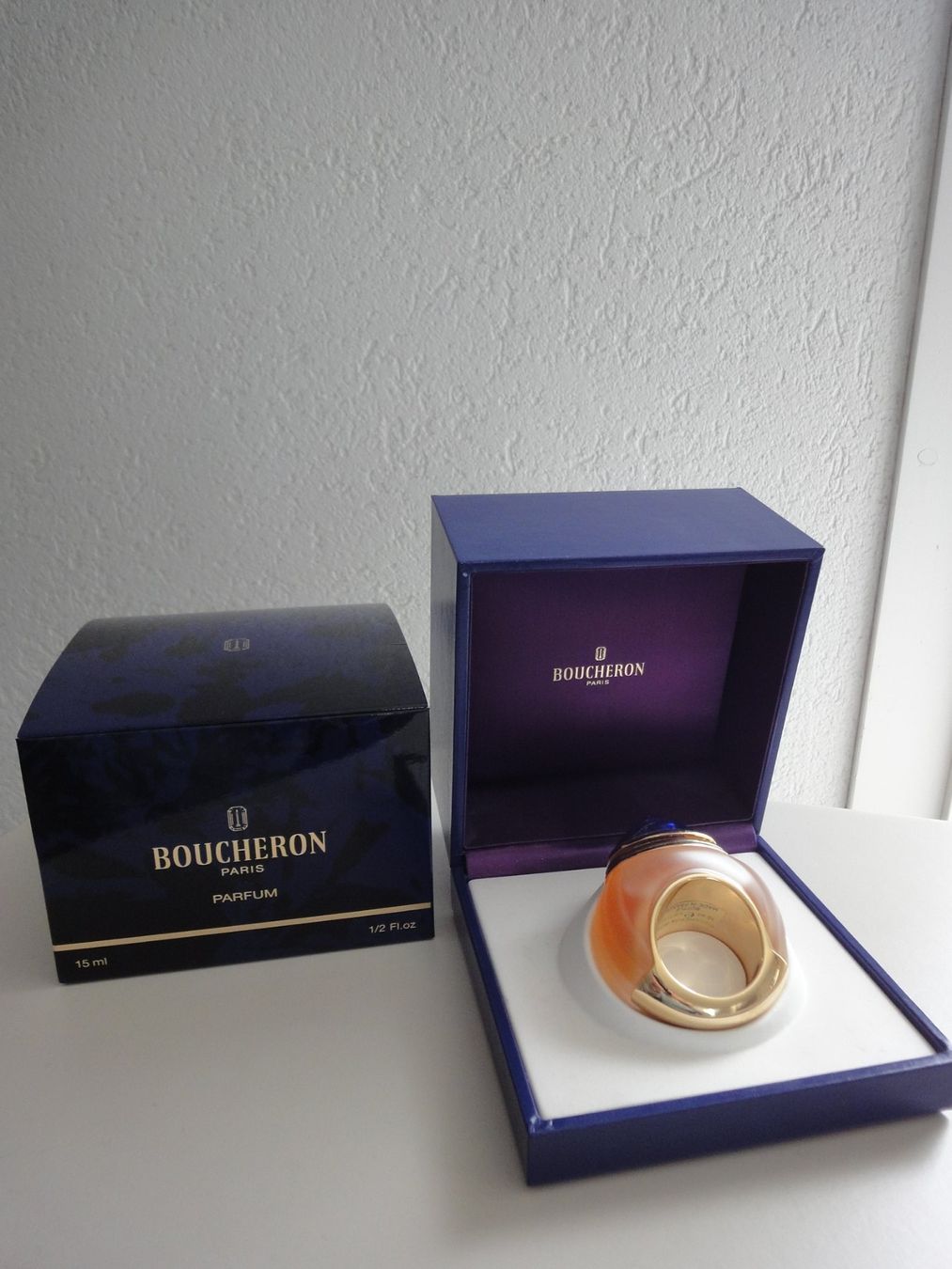 Boucheron Parfum & Eau de Toilette: Parfum BOUCHERON Paris - 15 ml  1/2Fl.oz - RARE !!! – Neu (gemäss Beschreibung) aus Biel/Bienne von 07helios032 1