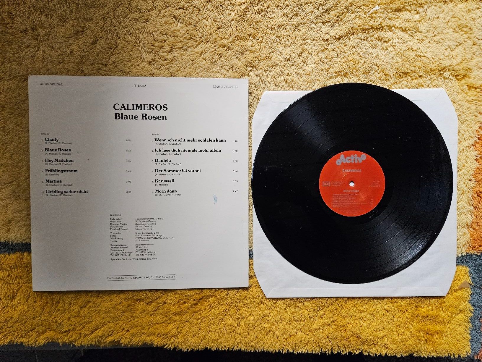 Dischi in vinile: Calimeros Schallplatte Lp - Blaue Rosen – Nuovo (secondo la descrizione) da Lyss venduto da Alexine 1