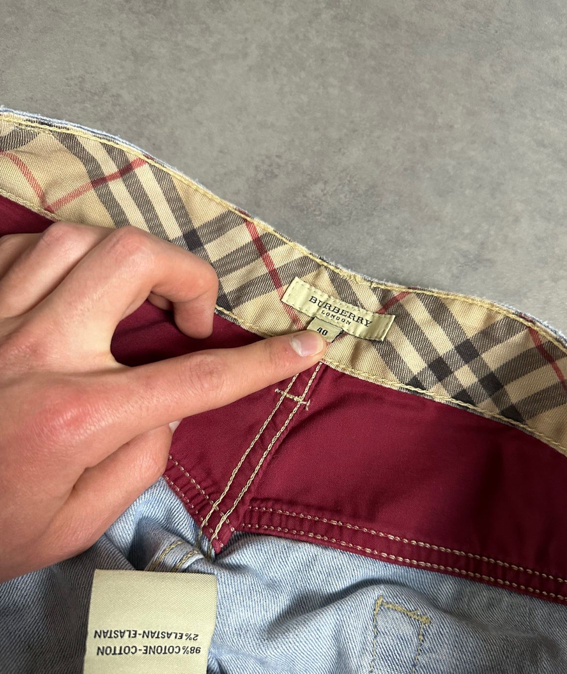 Jeans: Burberry Jeans Grösse M – Gebraucht aus Wolfhalden von GodzillaArchive 2