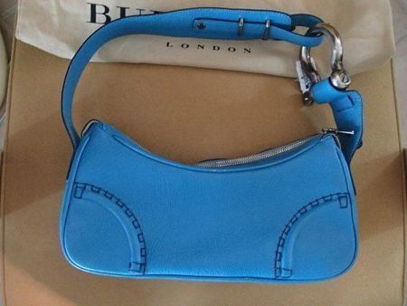 neue türkis Handtasche von Burberry  echt Leder mit Etikett