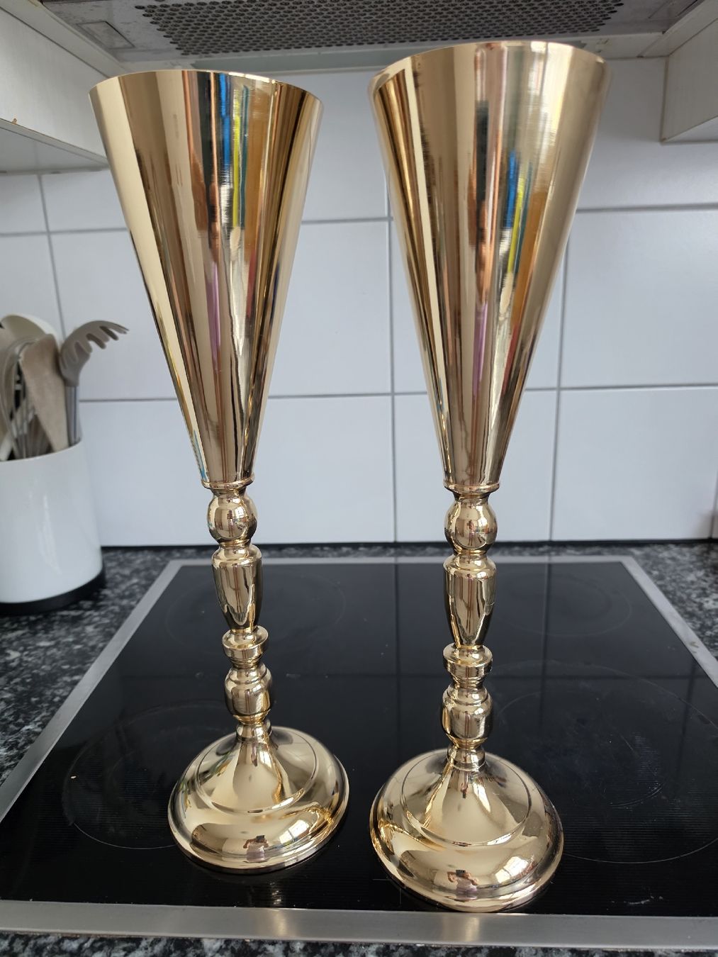 Vasen & Gefässe: Blumenvase - Kelch – Neu (gemäss Beschreibung) aus Kefikon TG von Livline