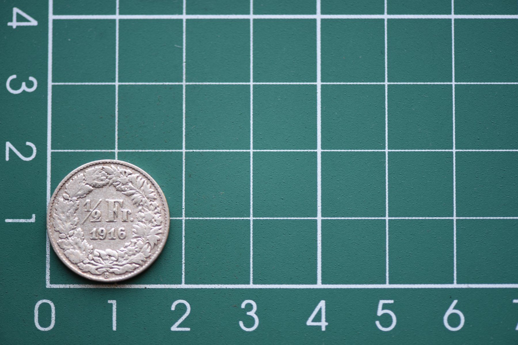 Tutti le monete: 835er silber 50 rappen 1916 – Usato da Laupen BE venduto da Gufi57