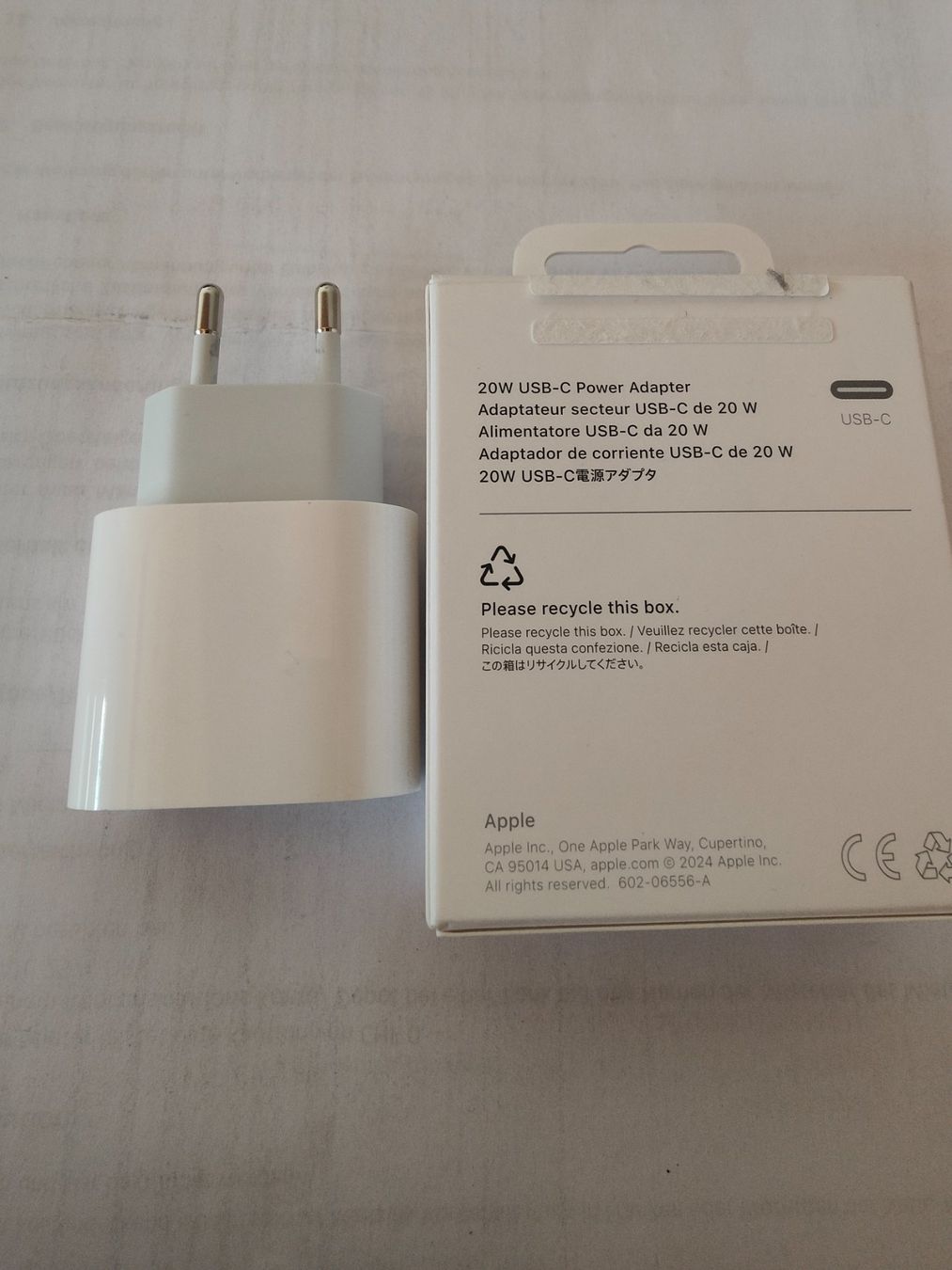 Apple Ladegeräte: Apple 20W USB-C Power Adapter neuwertig – Neu (gemäss Beschreibung) aus Adelboden von rol_4zgi 1