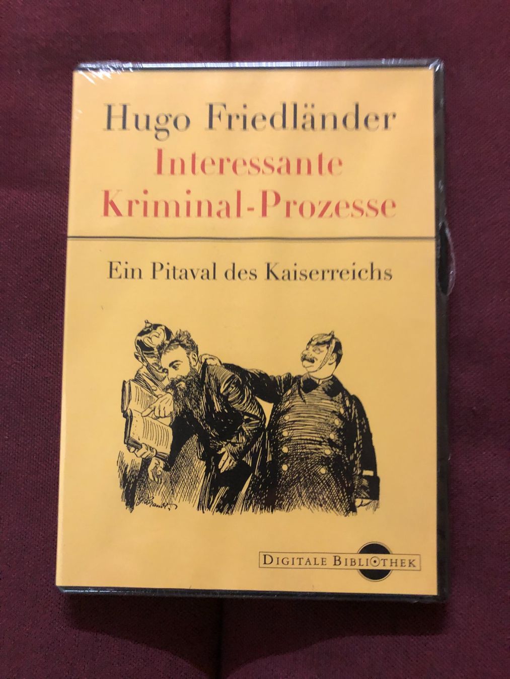 CD & DVD vergini: Interessante Kriminal-Prozesse - CD-Rom - originalverpackt – Nuovo e nell'imballaggio originale da Niederhasli venduto da thozam