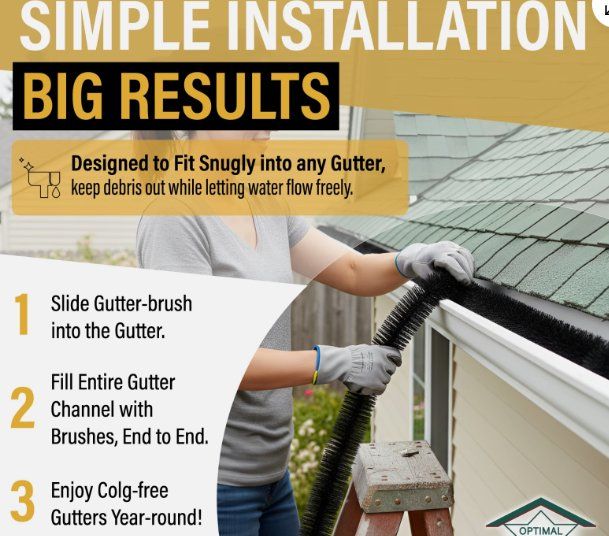 Altro per la casa: Hedgehog Gutter Brush Guard 4m - 75mm BLACK – Nuovo e nell'imballaggio originale da Pambio Noranco venduto da Pol69 5
