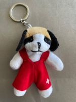 Porte-clé  motif chien Saint-Bernard